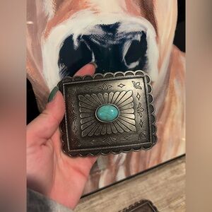 Ariat belt conchos